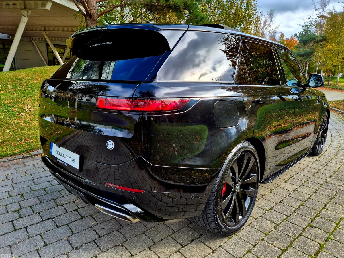 Land Rover Range Rover Sport SUV, Petrol Plug-in Hybrid, 2024, Black