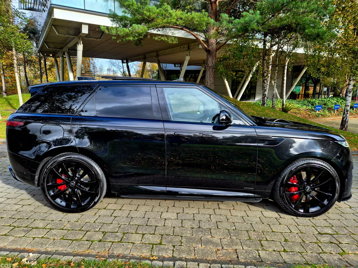 Land Rover Range Rover Sport SUV, Petrol Plug-in Hybrid, 2024, Black