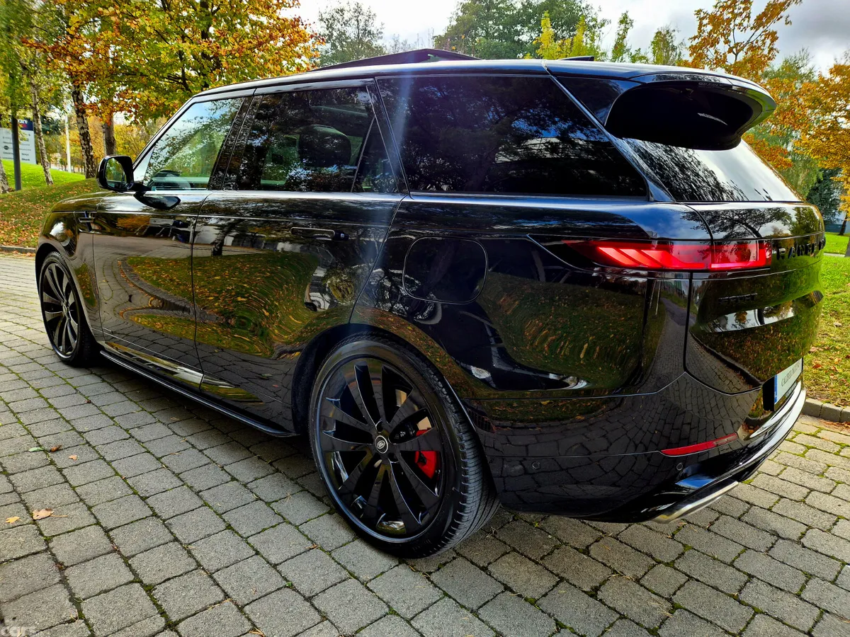 Land Rover Range Rover Sport SUV, Petrol Plug-in Hybrid, 2024, Black
