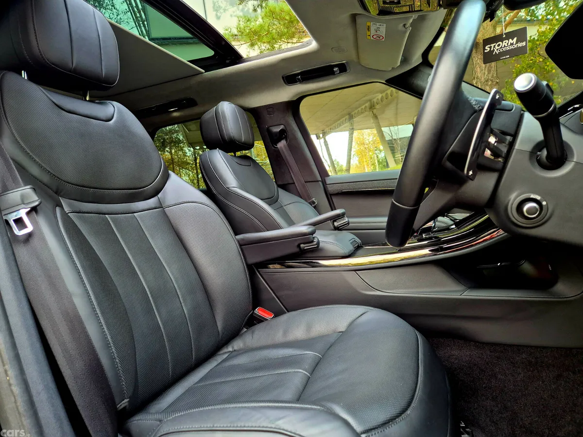 Land Rover Range Rover Sport SUV, Petrol Plug-in Hybrid, 2024, Black