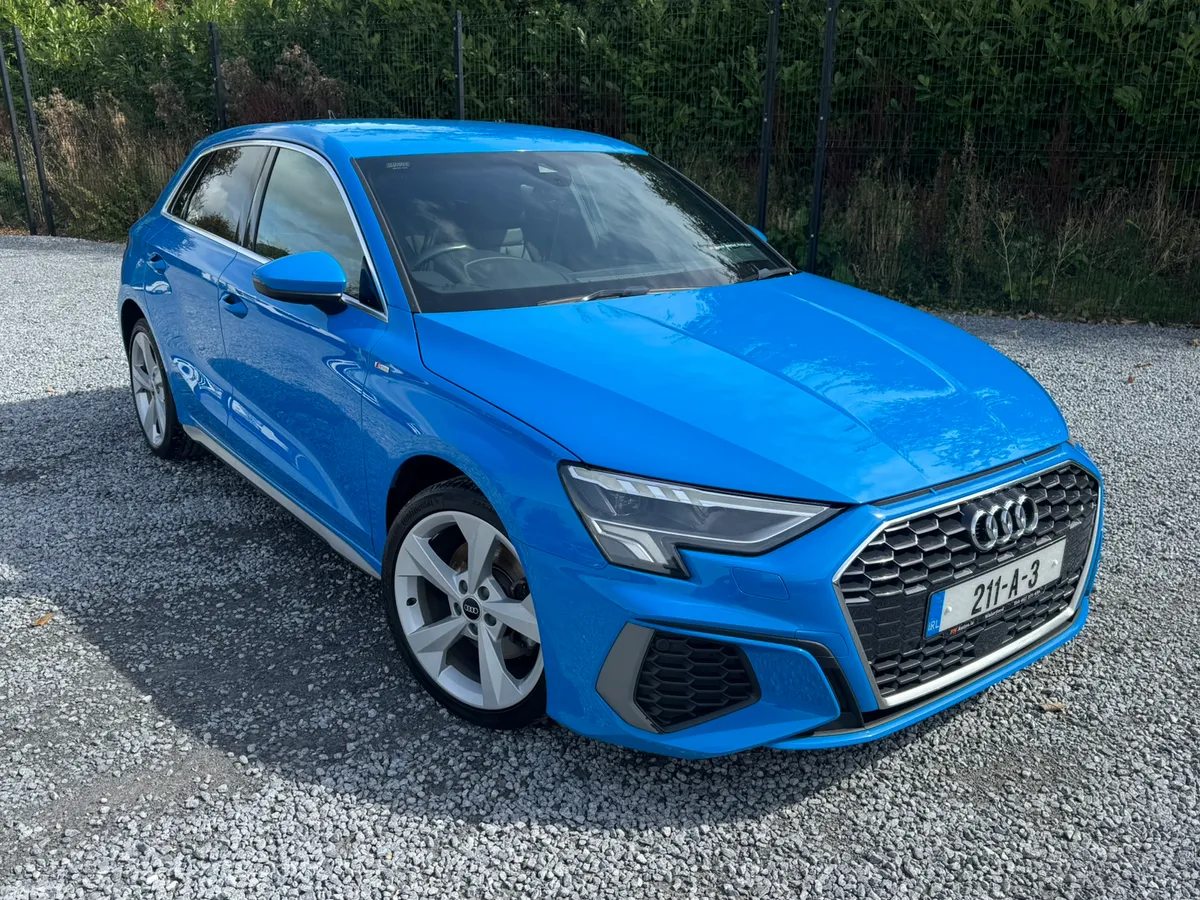 Audi A3 Hatchback, Petrol Hybrid, 2021, Blue