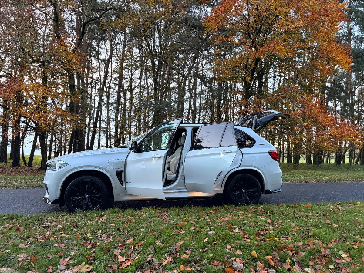 BMW X5 SUV, Petrol Plug-in Hybrid, 2016, White
