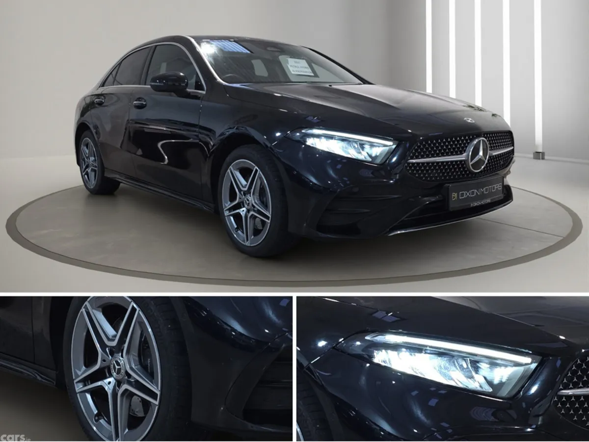 Mercedes-Benz A-Class Saloon, Petrol Hybrid, 2024, Black