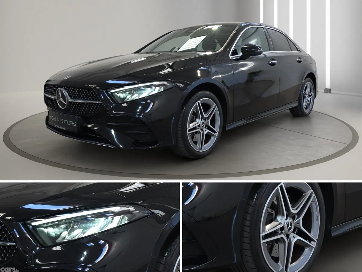 Mercedes-Benz A-Class Saloon, Petrol Hybrid, 2024, Black