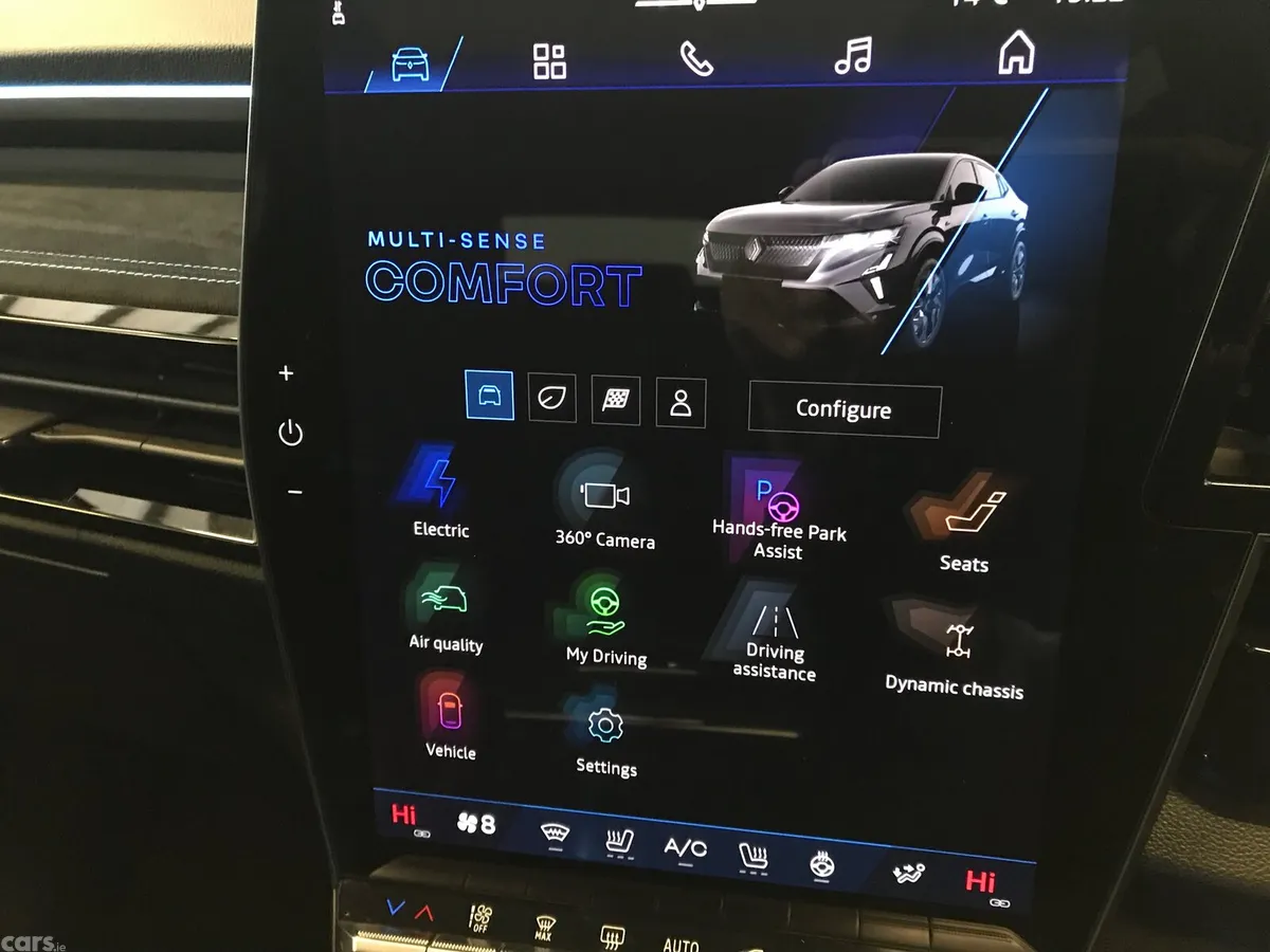 Renault Rafale SUV, Petrol Hybrid, 2024, Grey