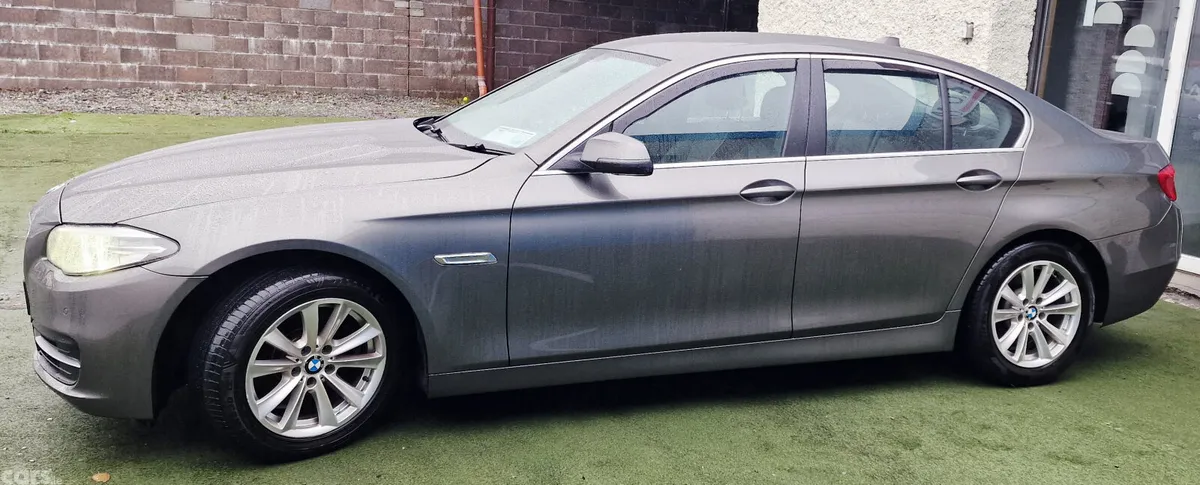 BMW 5-Series Saloon, Diesel, 2014, Grey