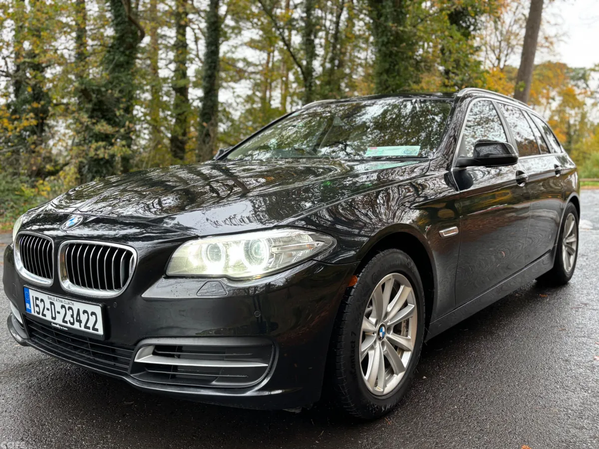 BMW 5-Series Estate/Jeep, Diesel, 2015, Black