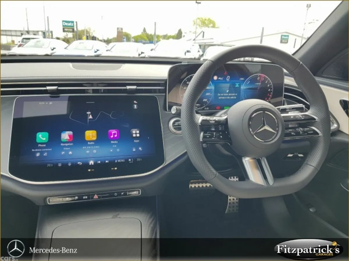 Mercedes-Benz E-Class Saloon, Diesel Plug-in Hybrid, 2027, Black
