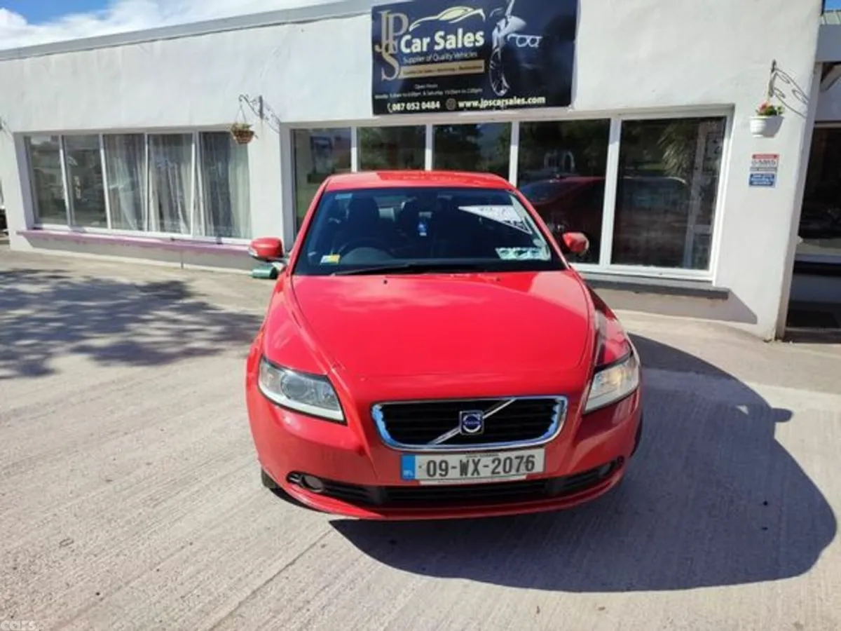 Volvo S40 Saloon, Diesel, 2009, Red