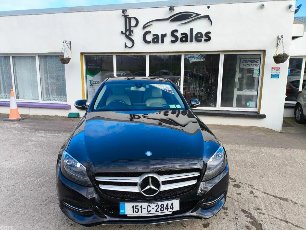 Mercedes-Benz C-Class Saloon, Petrol, 2015, Black