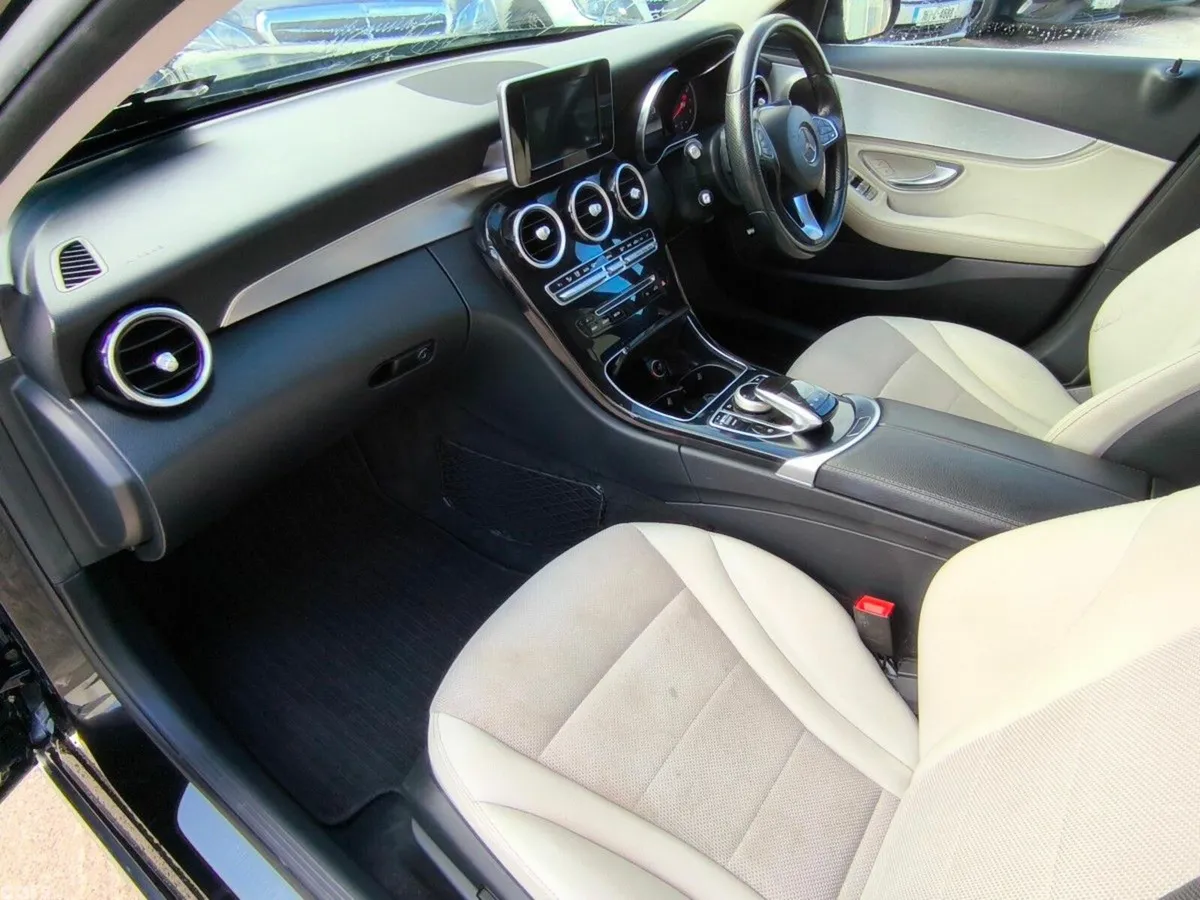 Mercedes-Benz C-Class Saloon, Petrol, 2015, Black