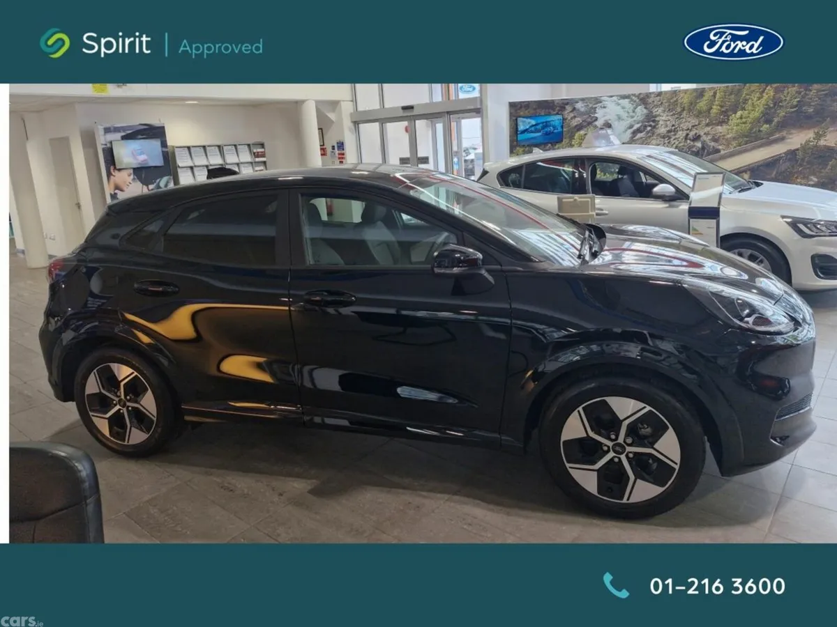 Ford Puma SUV, Electric, 2027, Black