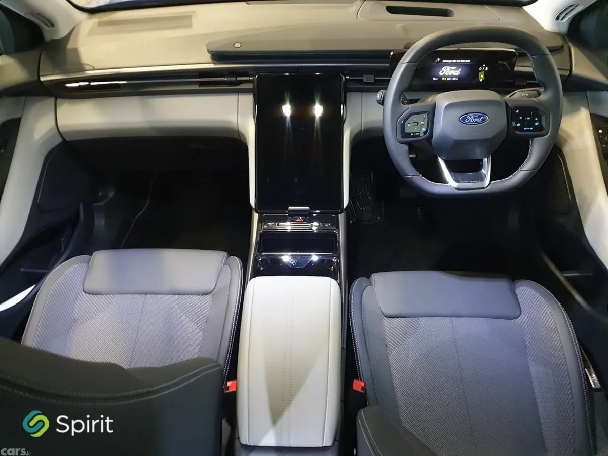 Ford Explorer SUV, Electric, 2027, Blue