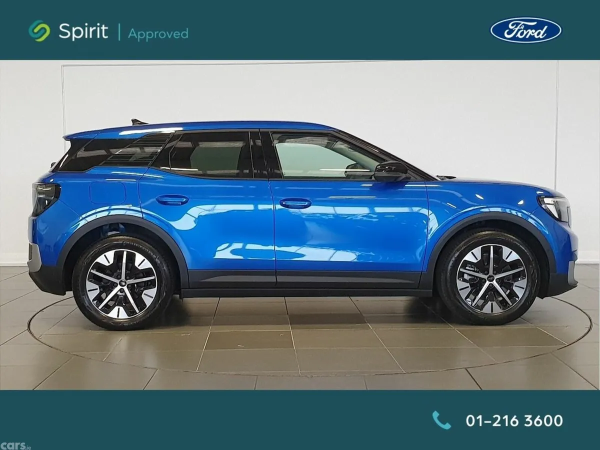 Ford Explorer SUV, Electric, 2027, Blue