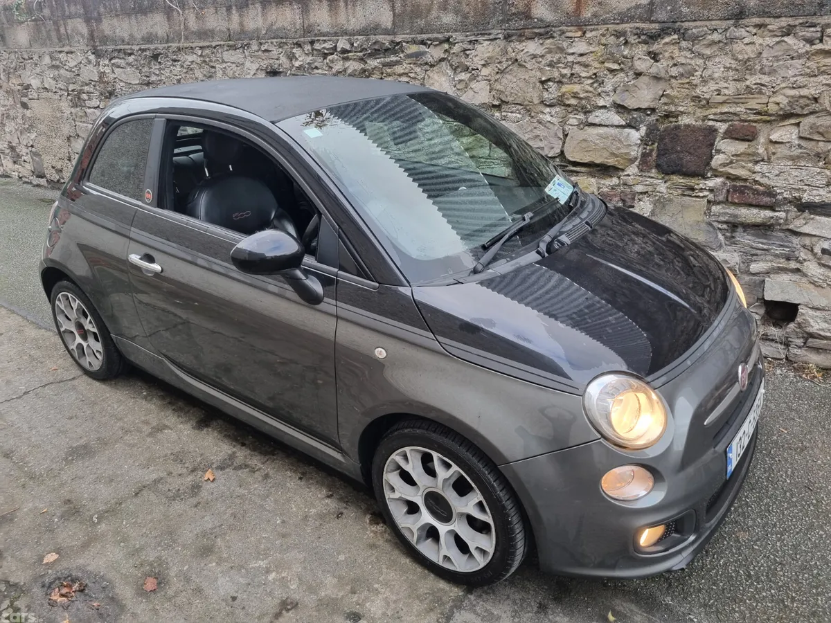 Fiat 500C Convertible, Diesel, 2013, Grey