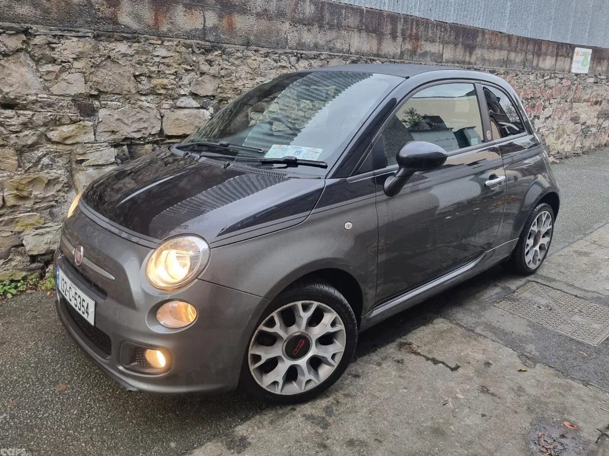 Fiat 500C Convertible, Diesel, 2013, Grey