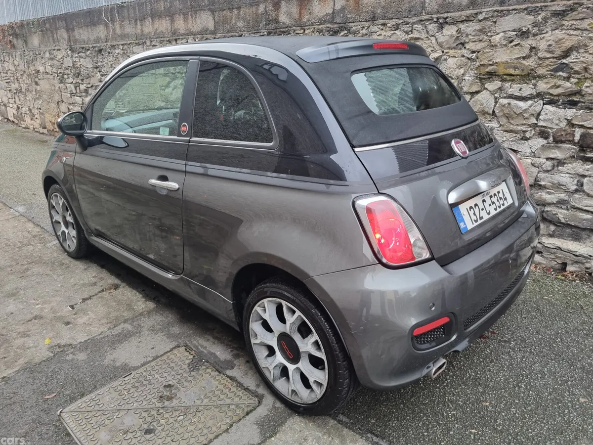 Fiat 500C Convertible, Diesel, 2013, Grey
