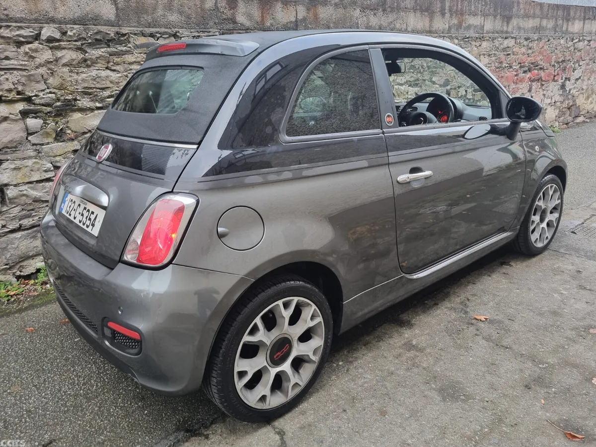 Fiat 500C Convertible, Diesel, 2013, Grey