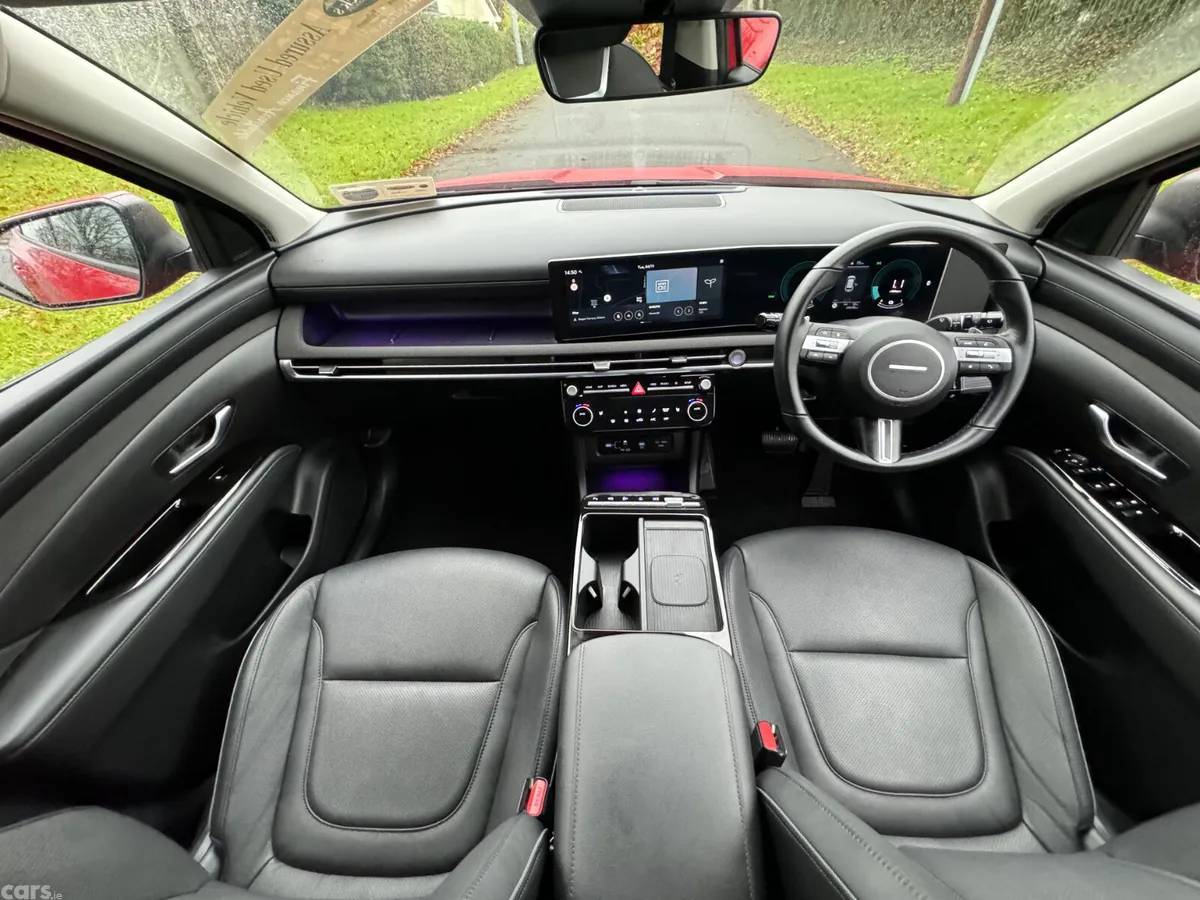 Hyundai Tucson SUV, Petrol Plug-in Hybrid, 2025, Red