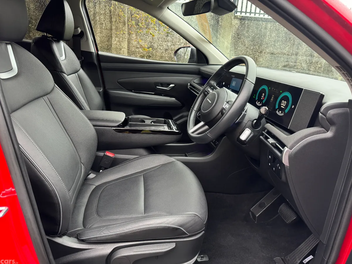 Hyundai Tucson SUV, Petrol Plug-in Hybrid, 2025, Red