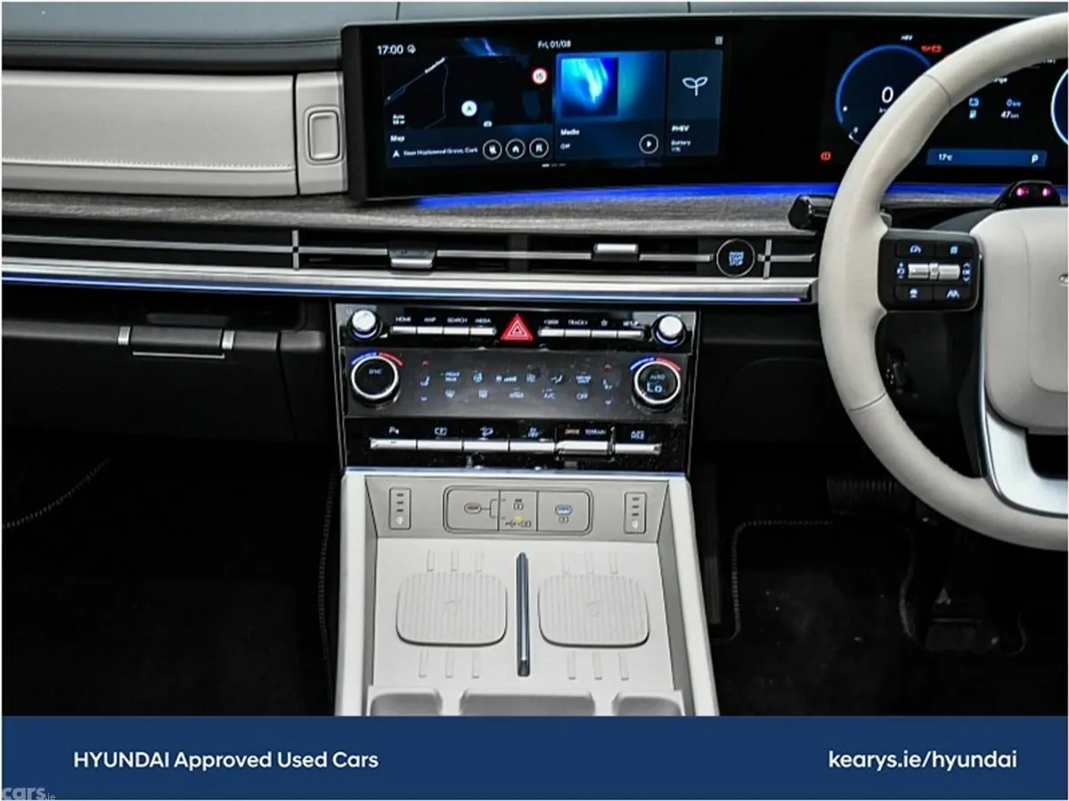 Hyundai Santa Fe SUV, Petrol Plug-in Hybrid, 2025, Black