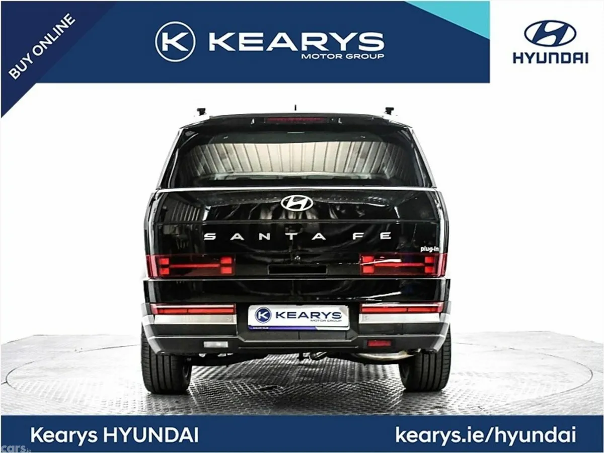 Hyundai Santa Fe SUV, Petrol Plug-in Hybrid, 2025, Black