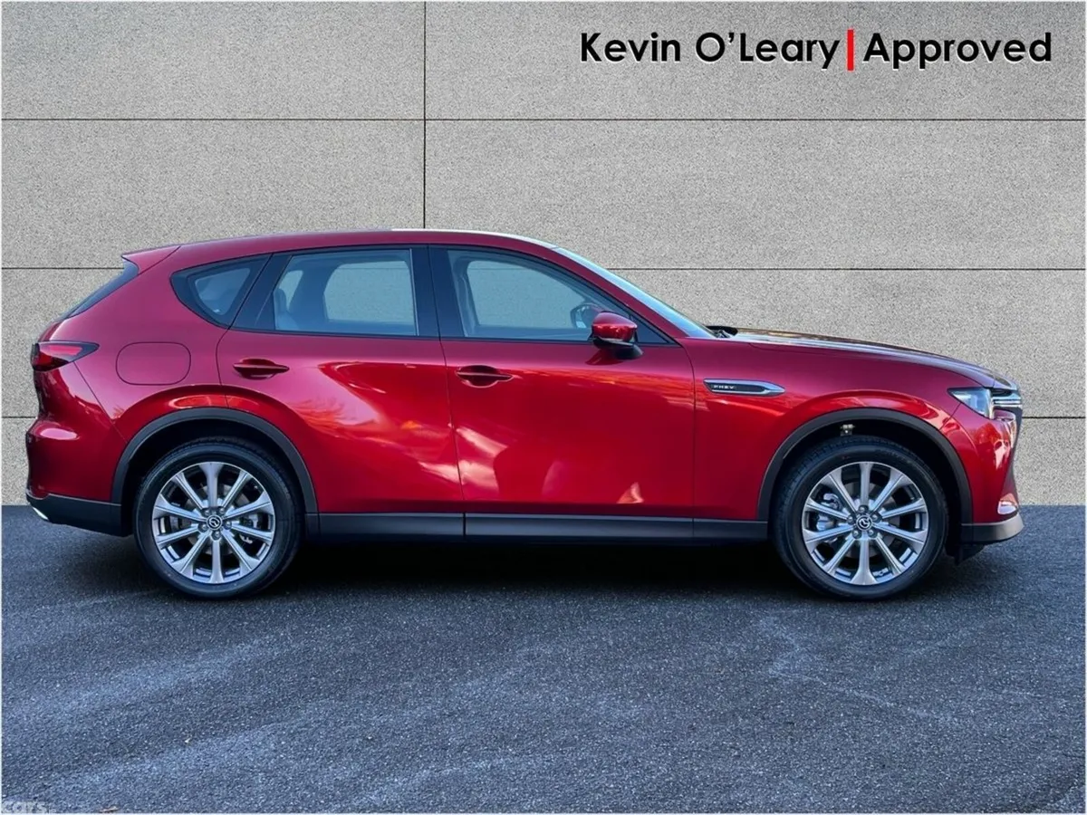 Mazda CX-60 SUV, Petrol Plug-in Hybrid, 2026, Red