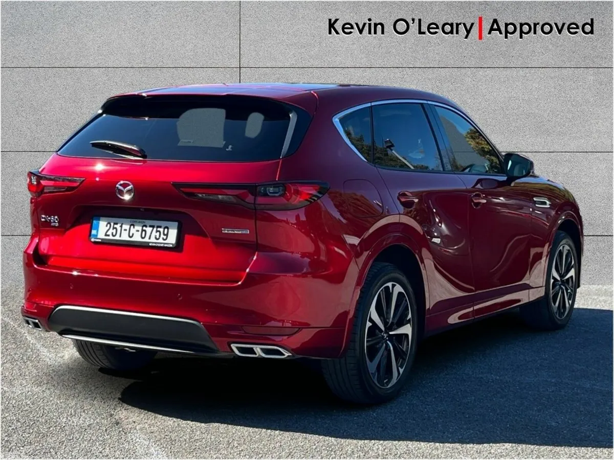 Mazda CX-60 SUV, Petrol Plug-in Hybrid, 2025, Red