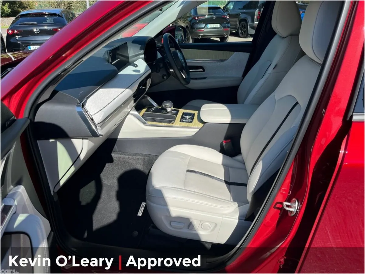 Mazda CX-60 SUV, Petrol Plug-in Hybrid, 2025, Red