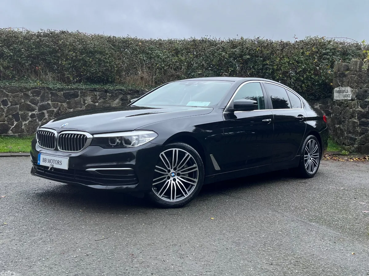 BMW 5-Series Saloon, Diesel, 2017, Black