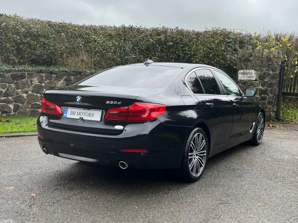BMW 5-Series Saloon, Diesel, 2017, Black