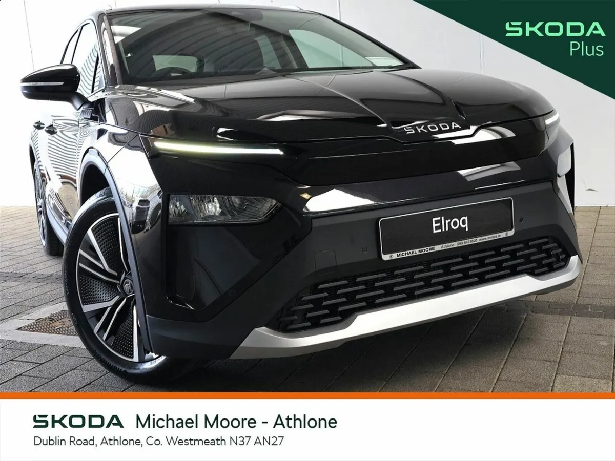 Skoda Elroq SUV, Electric, 2027, Black