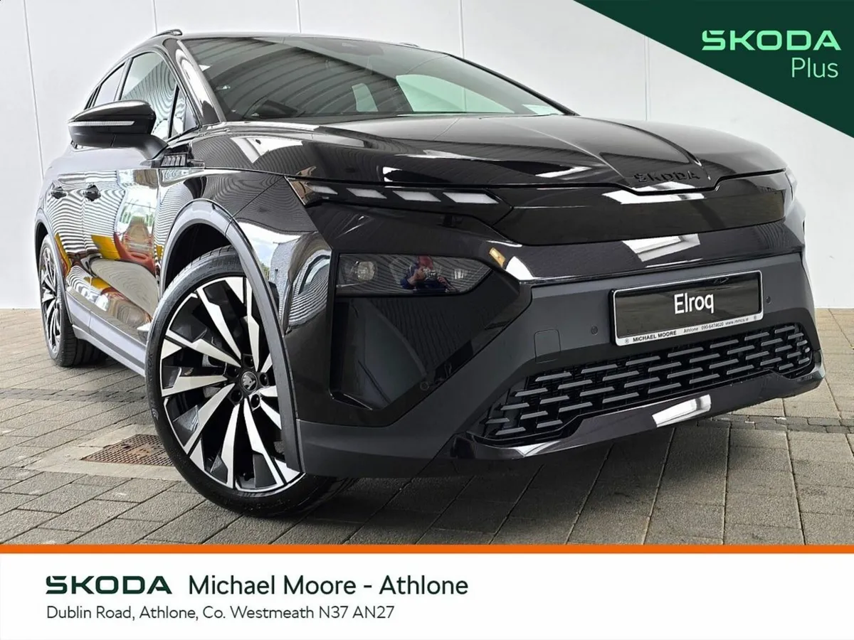 Skoda Elroq SUV, Electric, 2027, Black