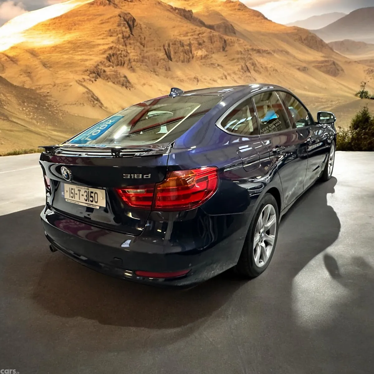 BMW 3-Series Saloon, Diesel, 2015, Blue
