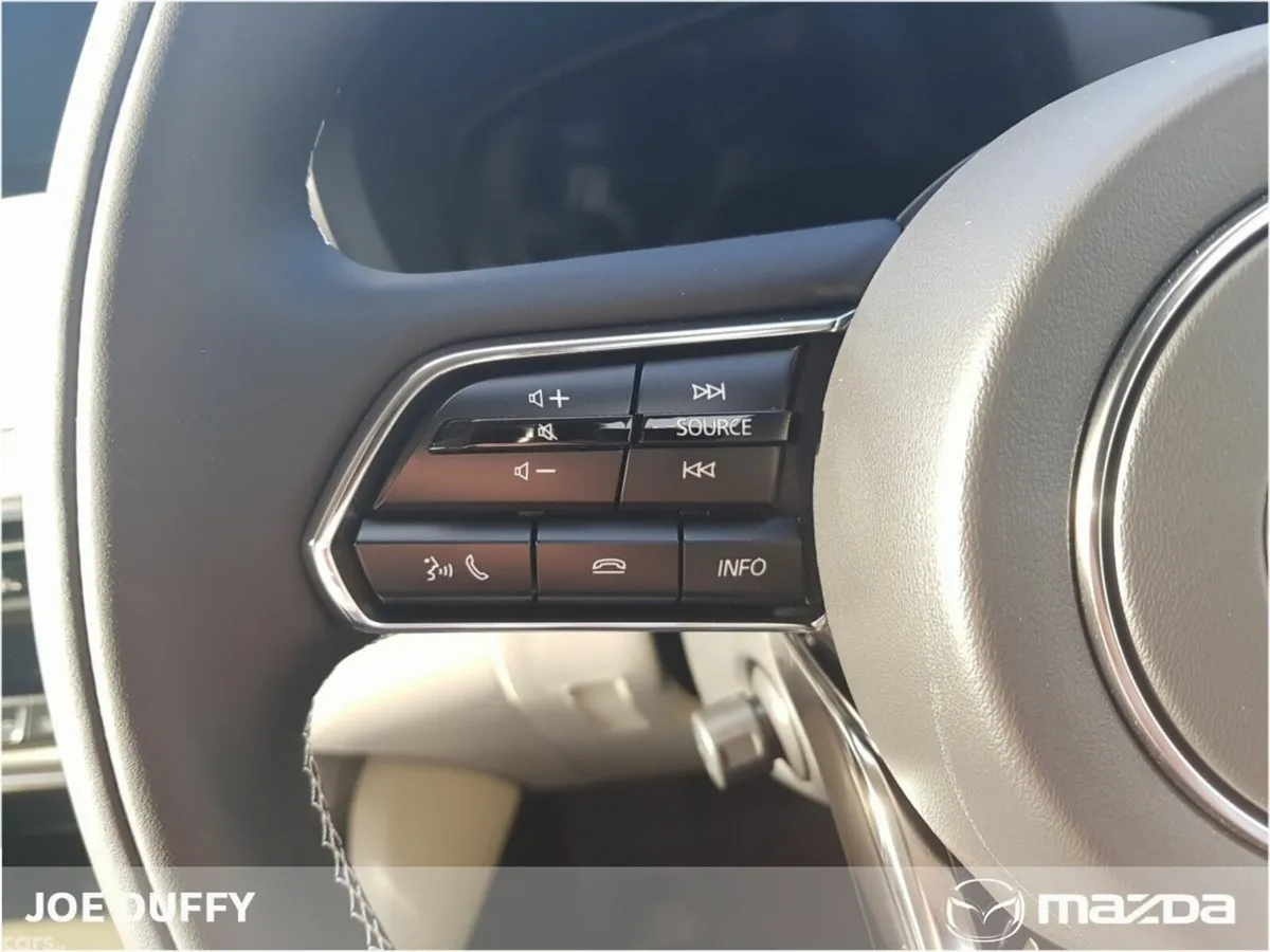 Mazda CX-80 SUV, Petrol Plug-in Hybrid, 2027, Red