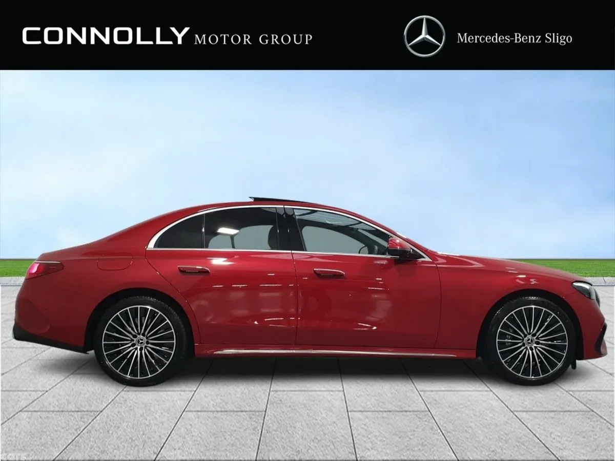 Mercedes-Benz E-Class Saloon, Diesel Plug-in Hybrid, 2026, Red
