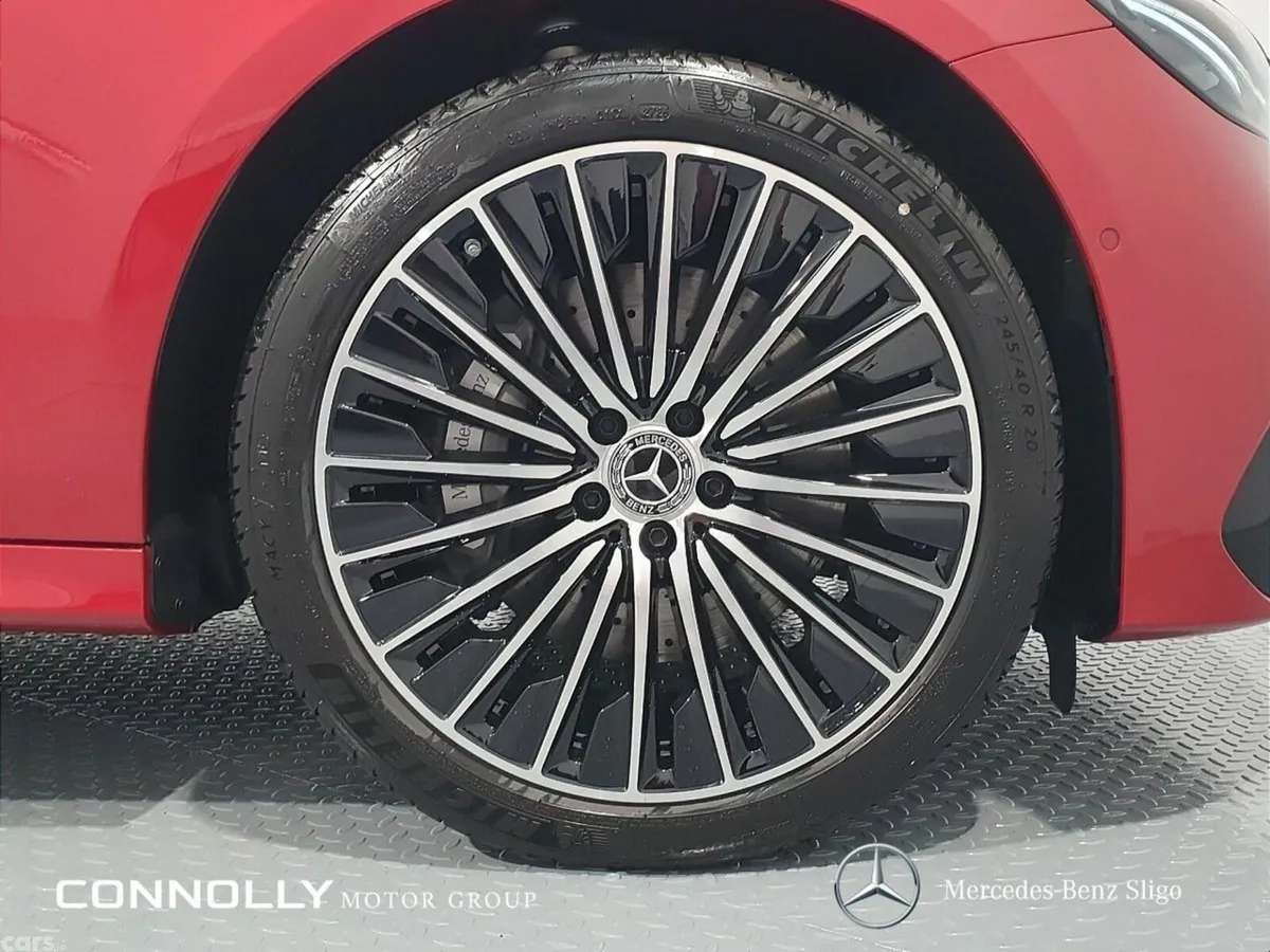 Mercedes-Benz E-Class Saloon, Diesel Plug-in Hybrid, 2026, Red