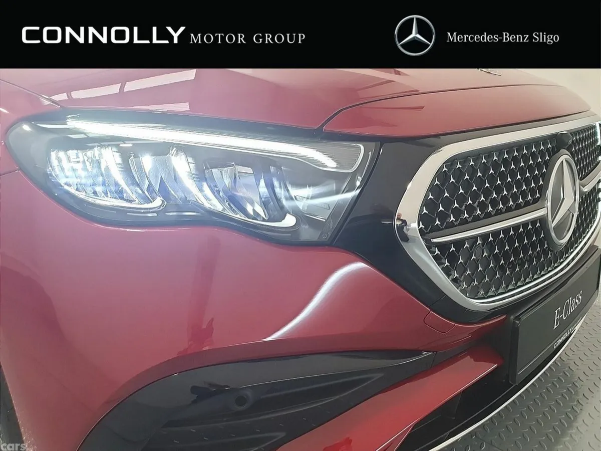 Mercedes-Benz E-Class Saloon, Diesel Plug-in Hybrid, 2026, Red