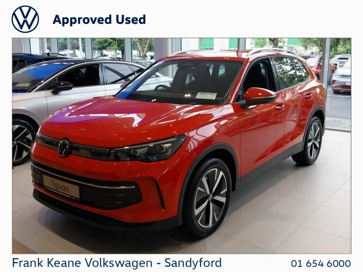 Volkswagen Tiguan SUV, Petrol Plug-in Hybrid, 2027, Red