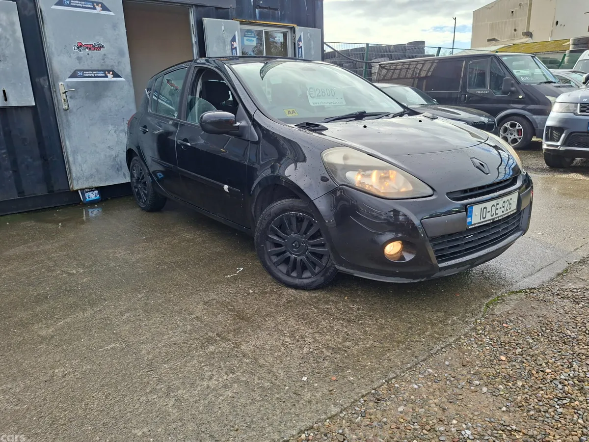 Renault Clio Hatchback, Diesel, 2010, Black
