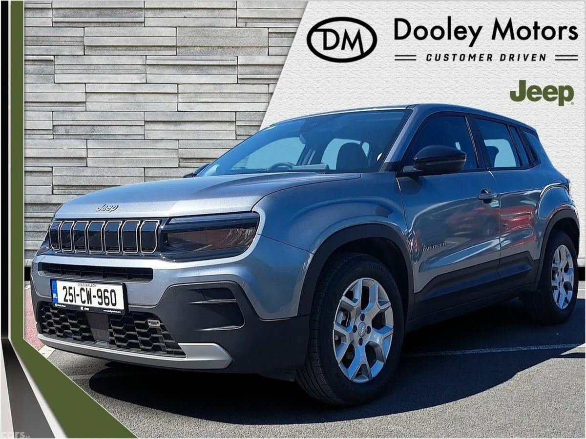Jeep Avenger SUV, Petrol, 2025, Grey
