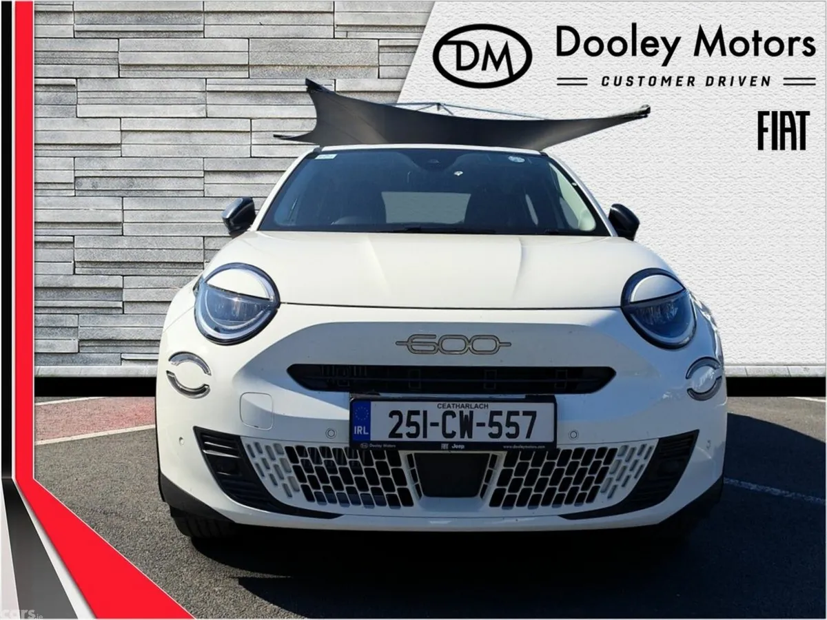 Fiat 600 Hatchback, Petrol Hybrid, 2025, White