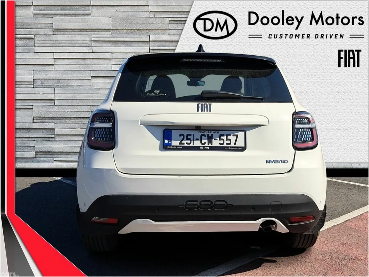 Fiat 600 Hatchback, Petrol Hybrid, 2025, White