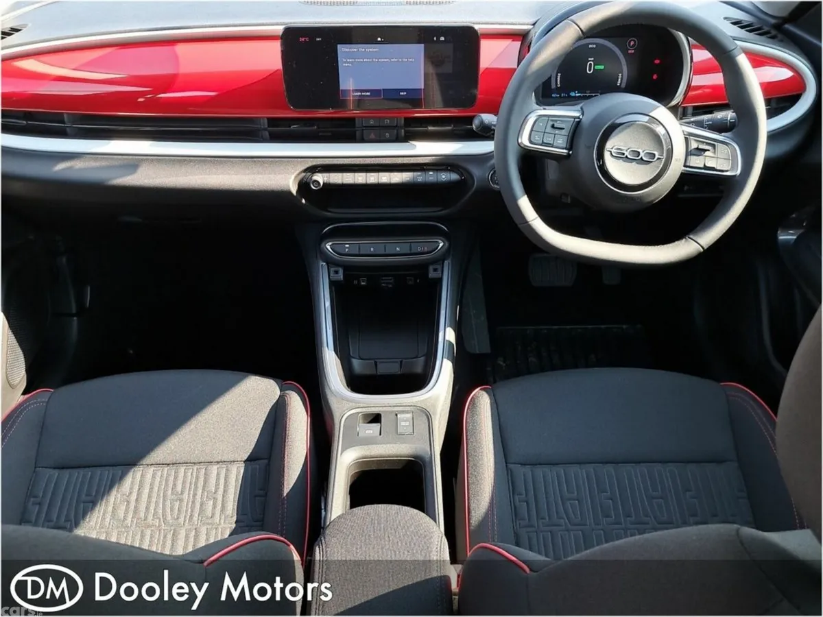 Fiat 600 Hatchback, Electric, 2025, Black