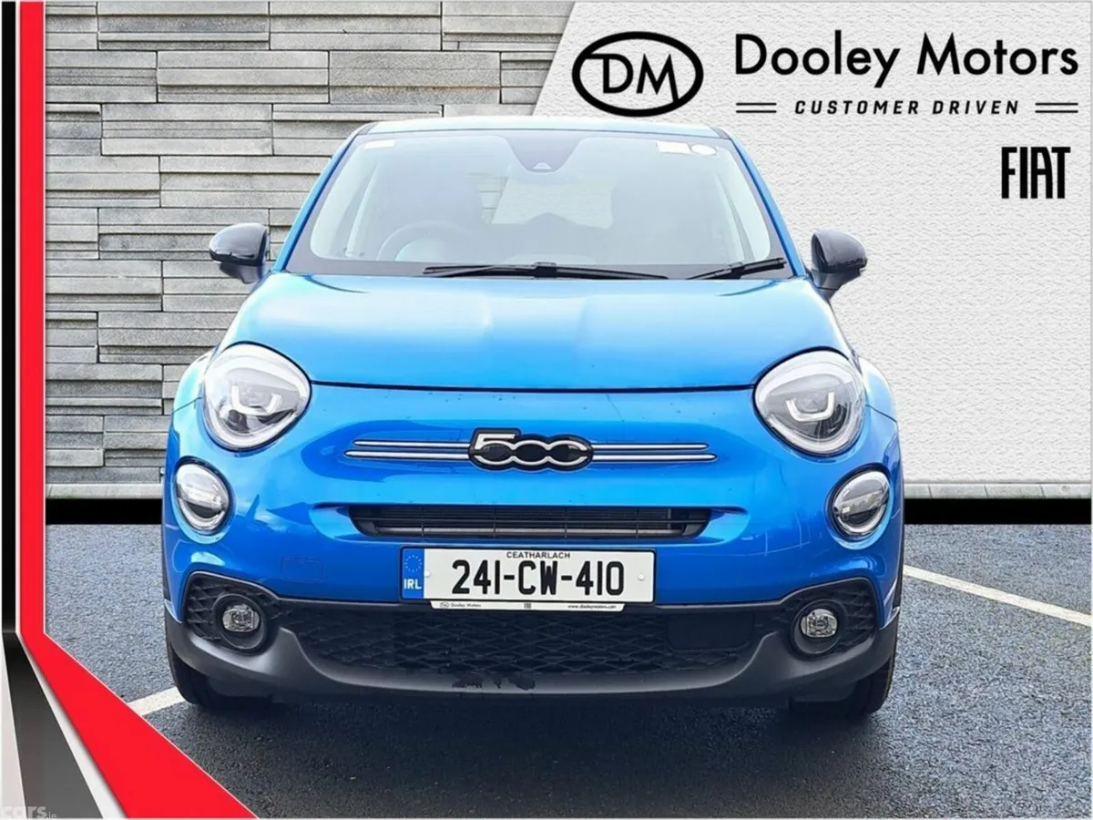 Fiat 500X SUV, Petrol Hybrid, 2024, Blue
