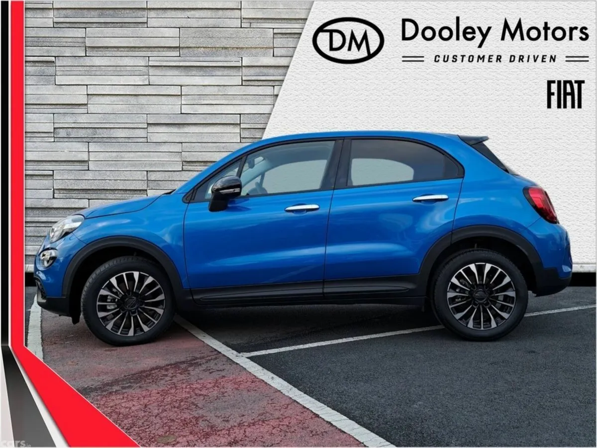 Fiat 500X SUV, Petrol Hybrid, 2024, Blue