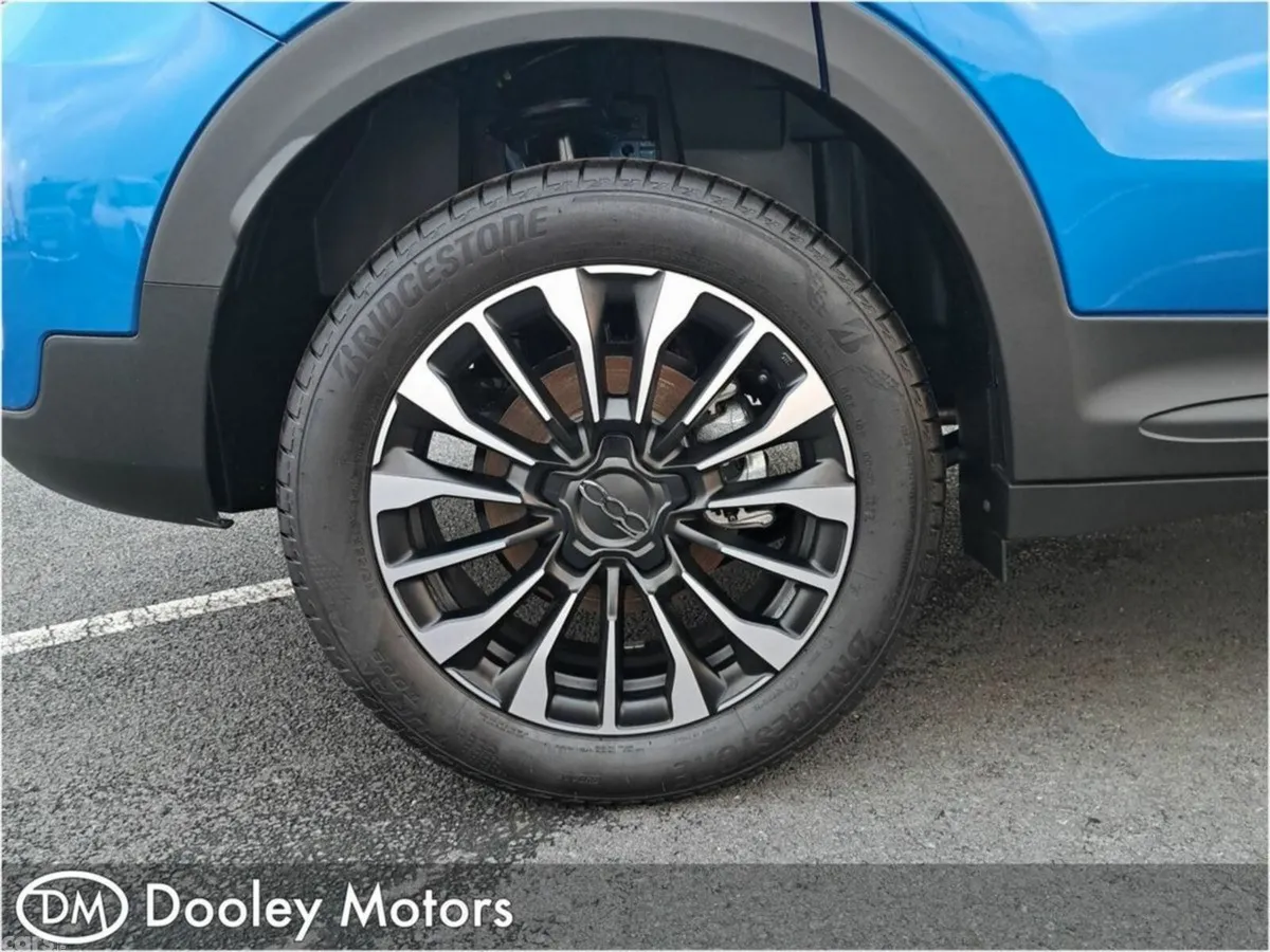 Fiat 500X SUV, Petrol Hybrid, 2024, Blue