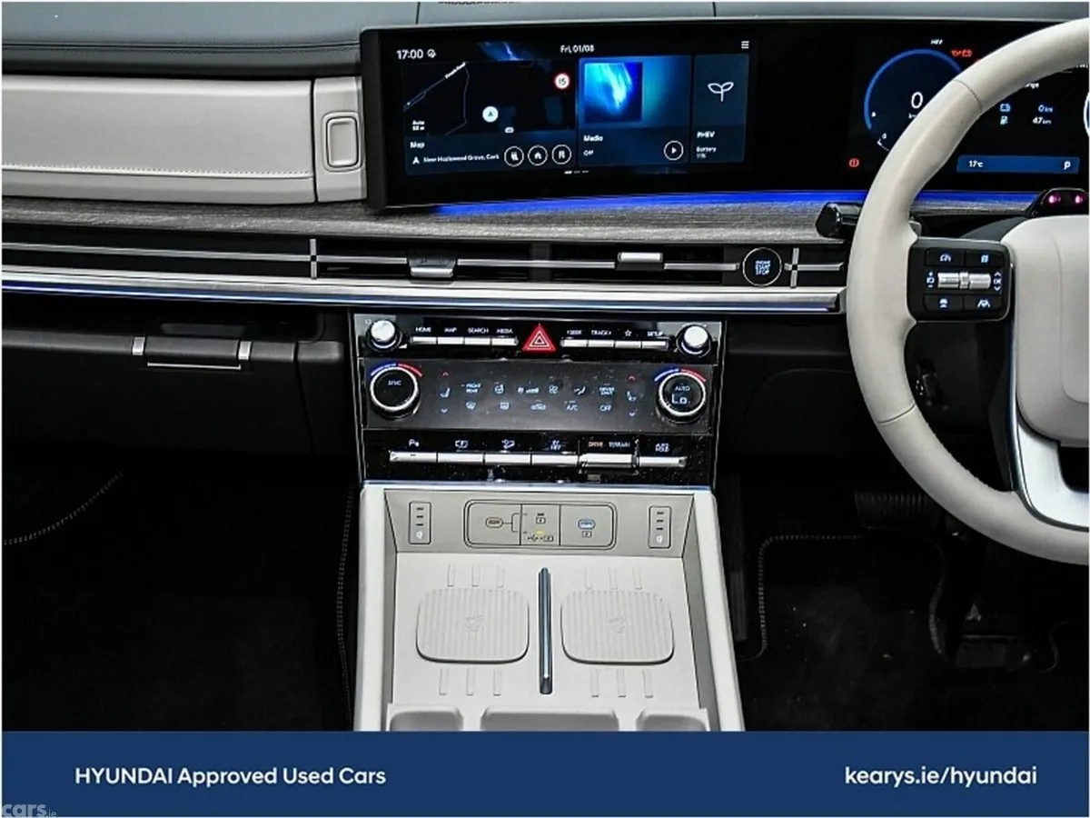 Hyundai Santa Fe SUV, Petrol Plug-in Hybrid, 2026, Black