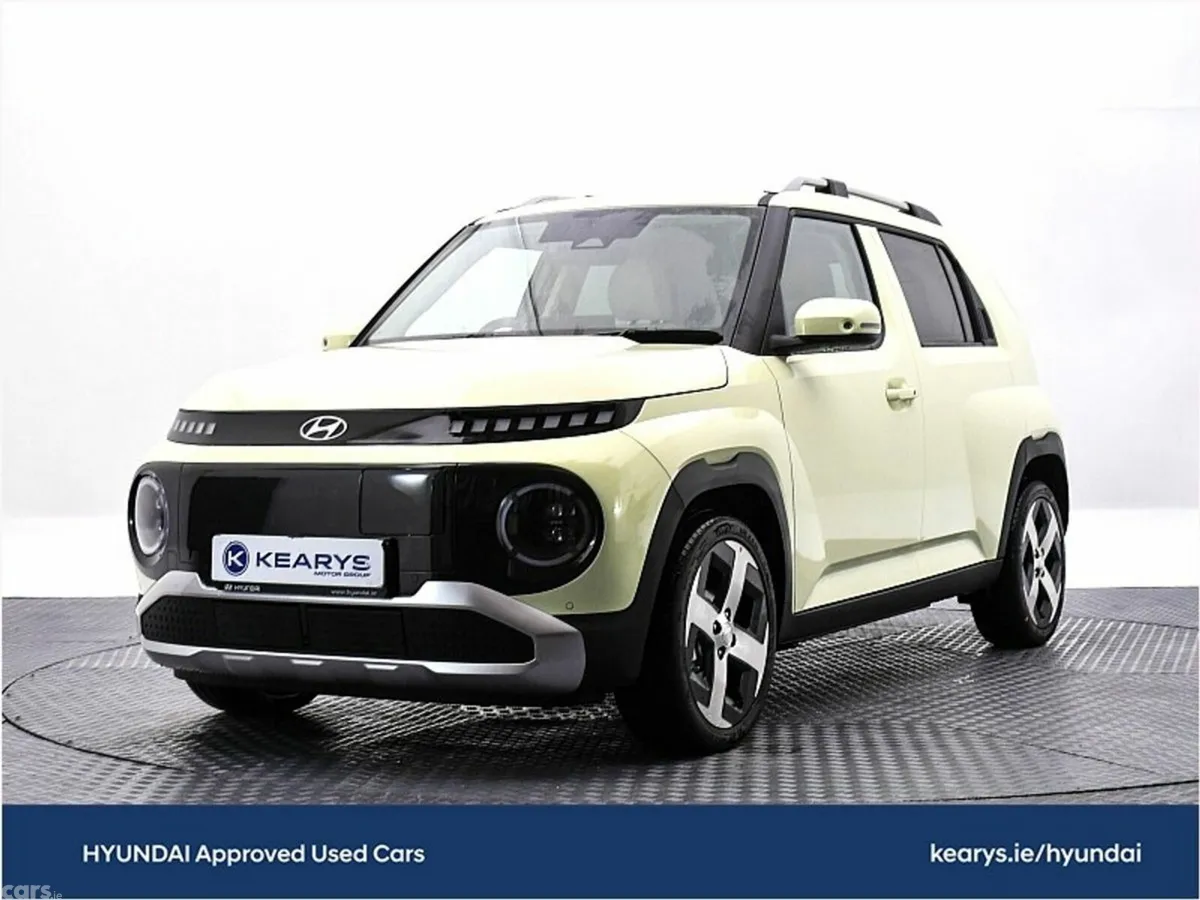 Hyundai INSTER SUV, Electric, 2026, Yellow
