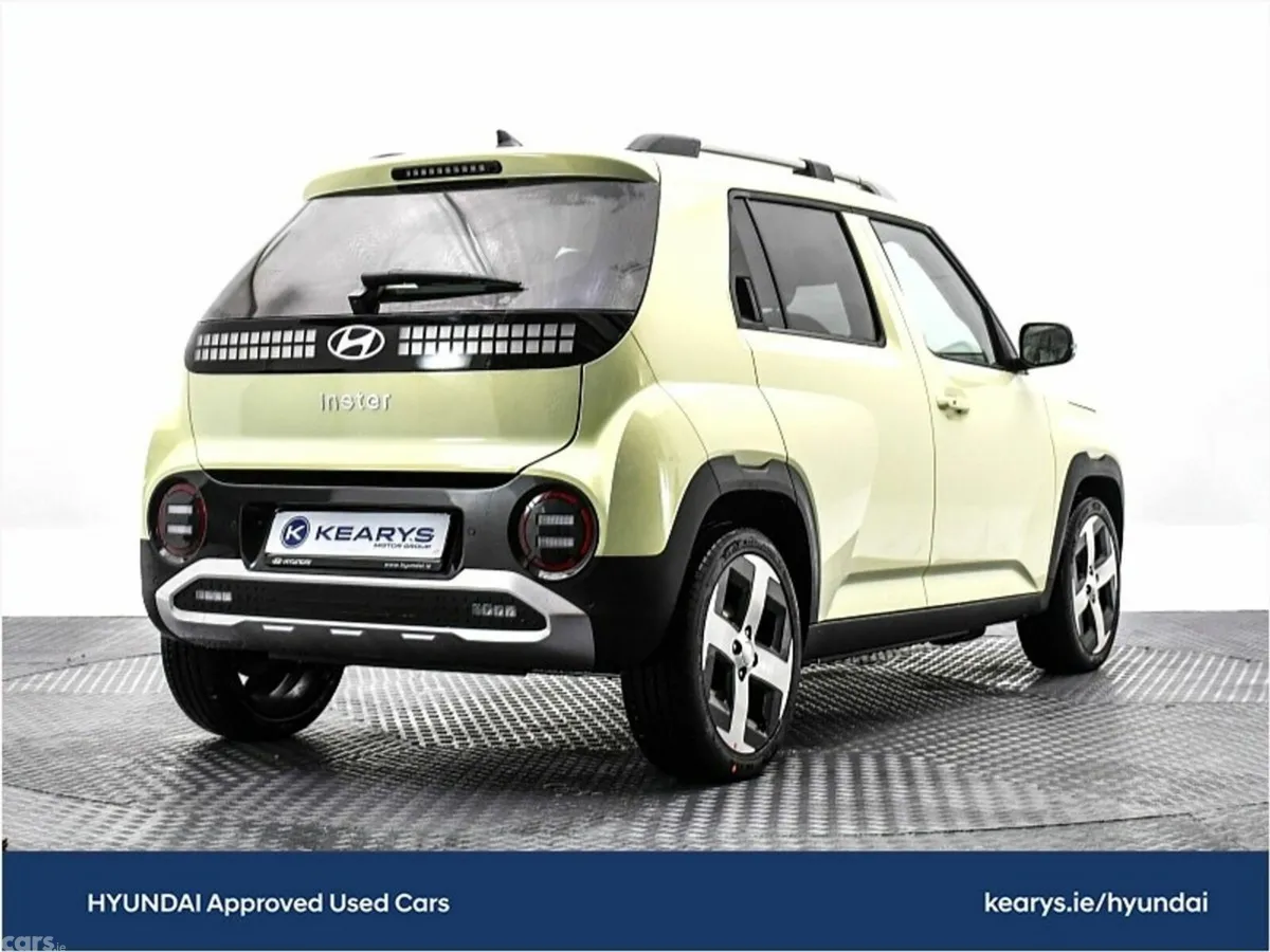 Hyundai INSTER SUV, Electric, 2026, Yellow